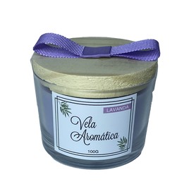 Imagem ilustrativa de Vela aromÁtica 100g lavanda